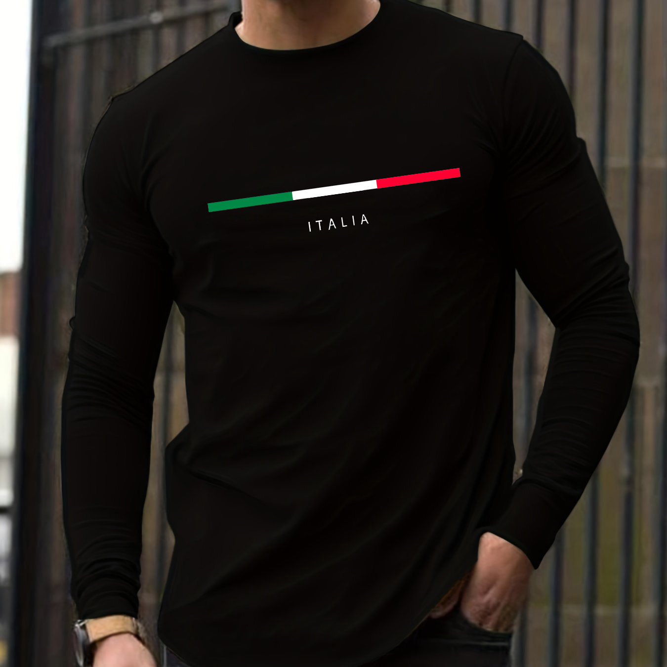 Men'S Fashion 2025 - 100% algodão puro masculino manga comprida