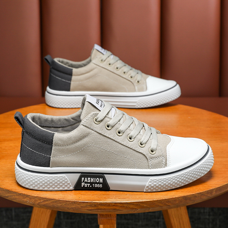 Mens Fashion Modern - Tênis Clássicos de Lona para Homens,