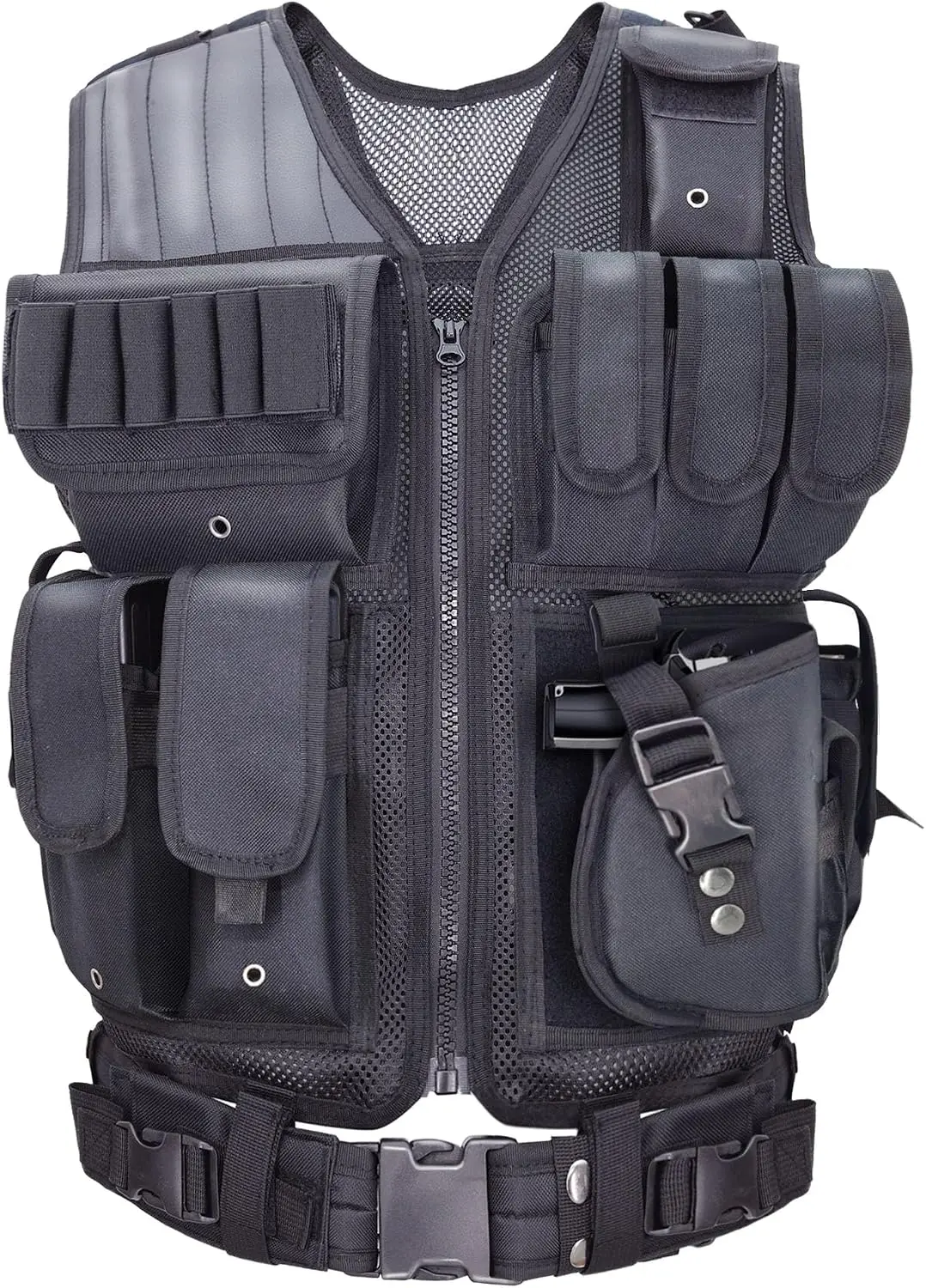 Tactical Vest Men - Colete de Airsoft SAMSIER, ajustável para