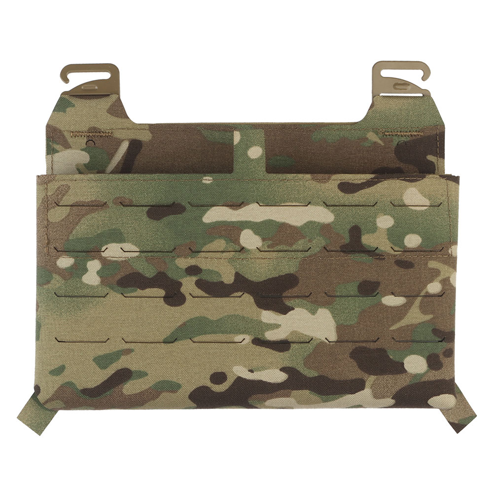 Tactical Vest Men - Triplo mag bolsa placa frontal ferro