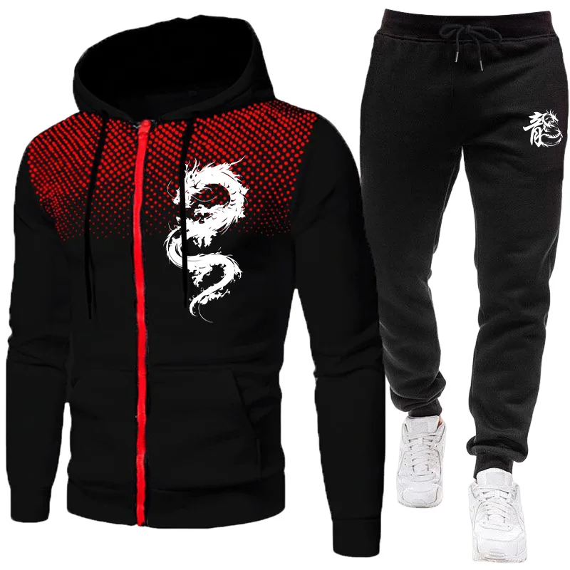Men'S Fashion Trousers - Conjunto Masculino de Moletom e Calça