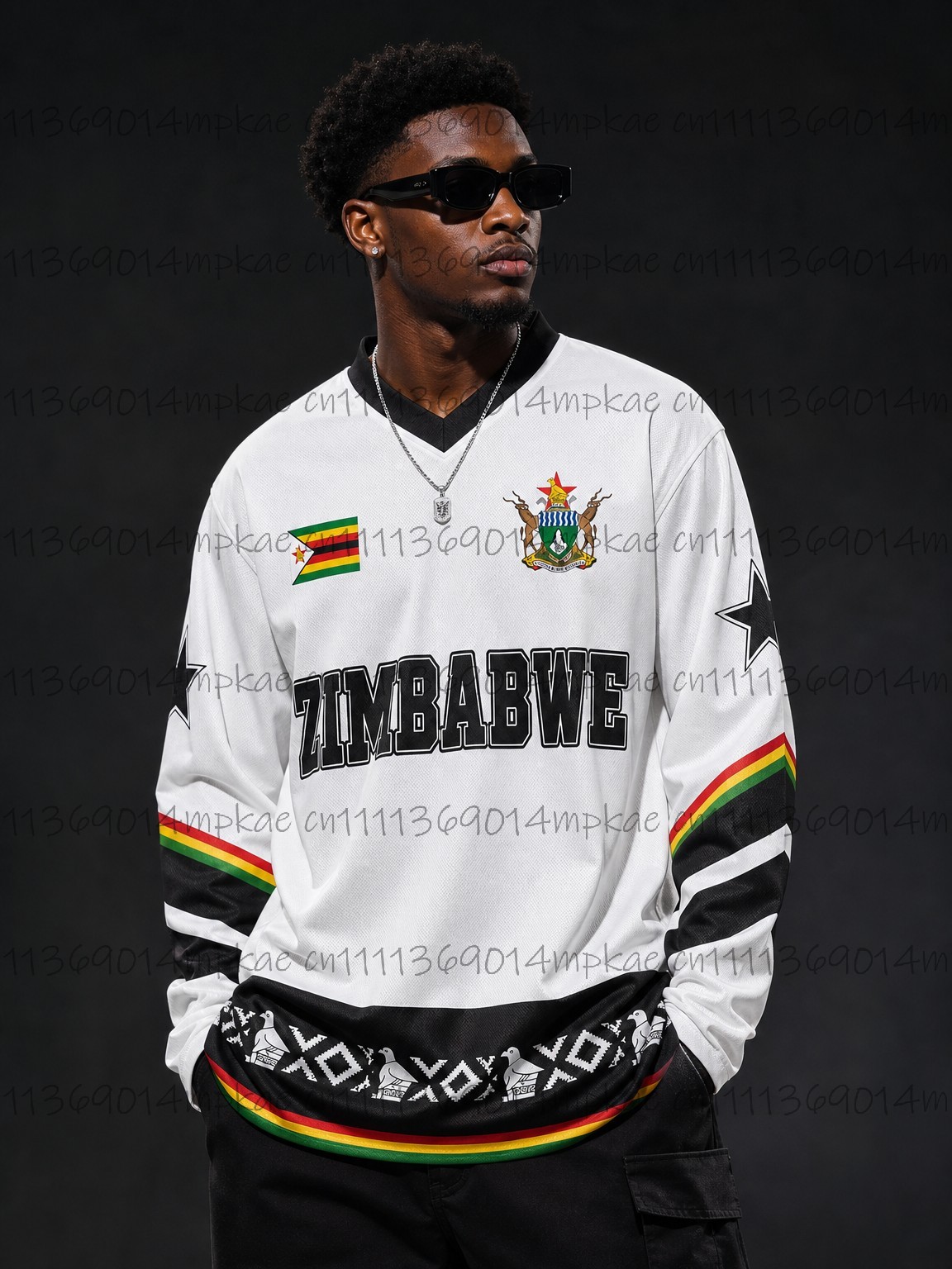 Men'S Fashion And Style - Camiseta Masculina de Manga Longa com