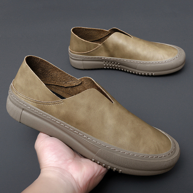 Mocassins de couro genuíno sap - Suede Loafers Men avaliação e preço