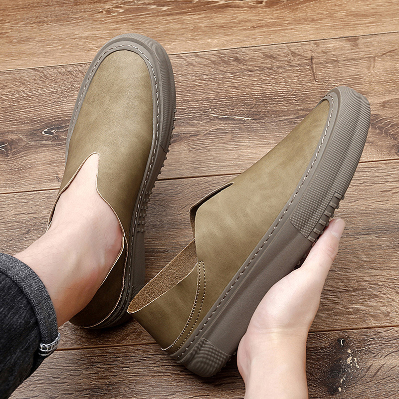Mocassins de couro genuíno sap - Suede Loafers Men avaliação e preço