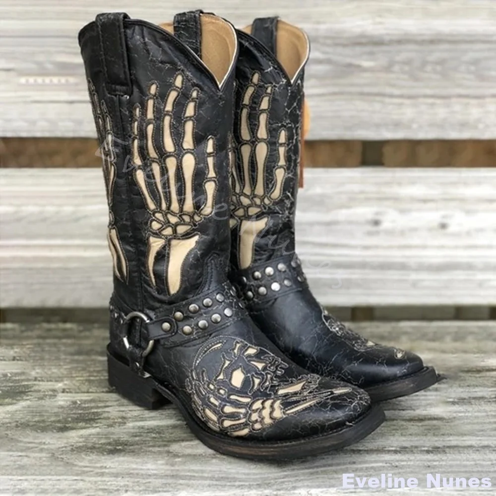 Botas Western Totem de Caveira - Mens Fashion Modern avaliação e preço