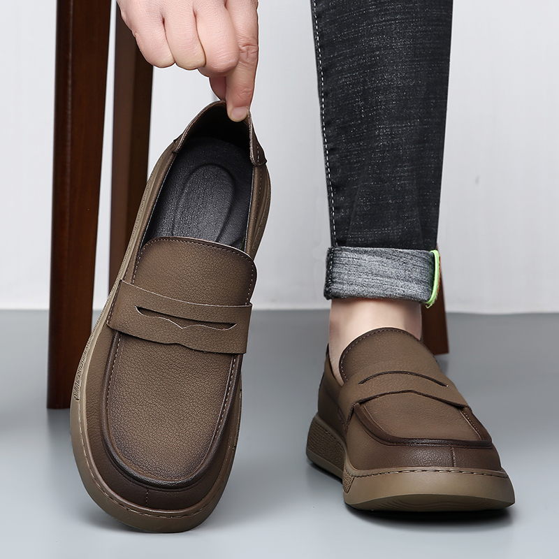 Sapatos Casuais Masculinos de  - Suede Loafers Men avaliação e preço