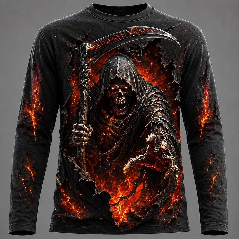 Camiseta Masculina de Manga Lo - Men'S Fashion 2025 avaliação e preço