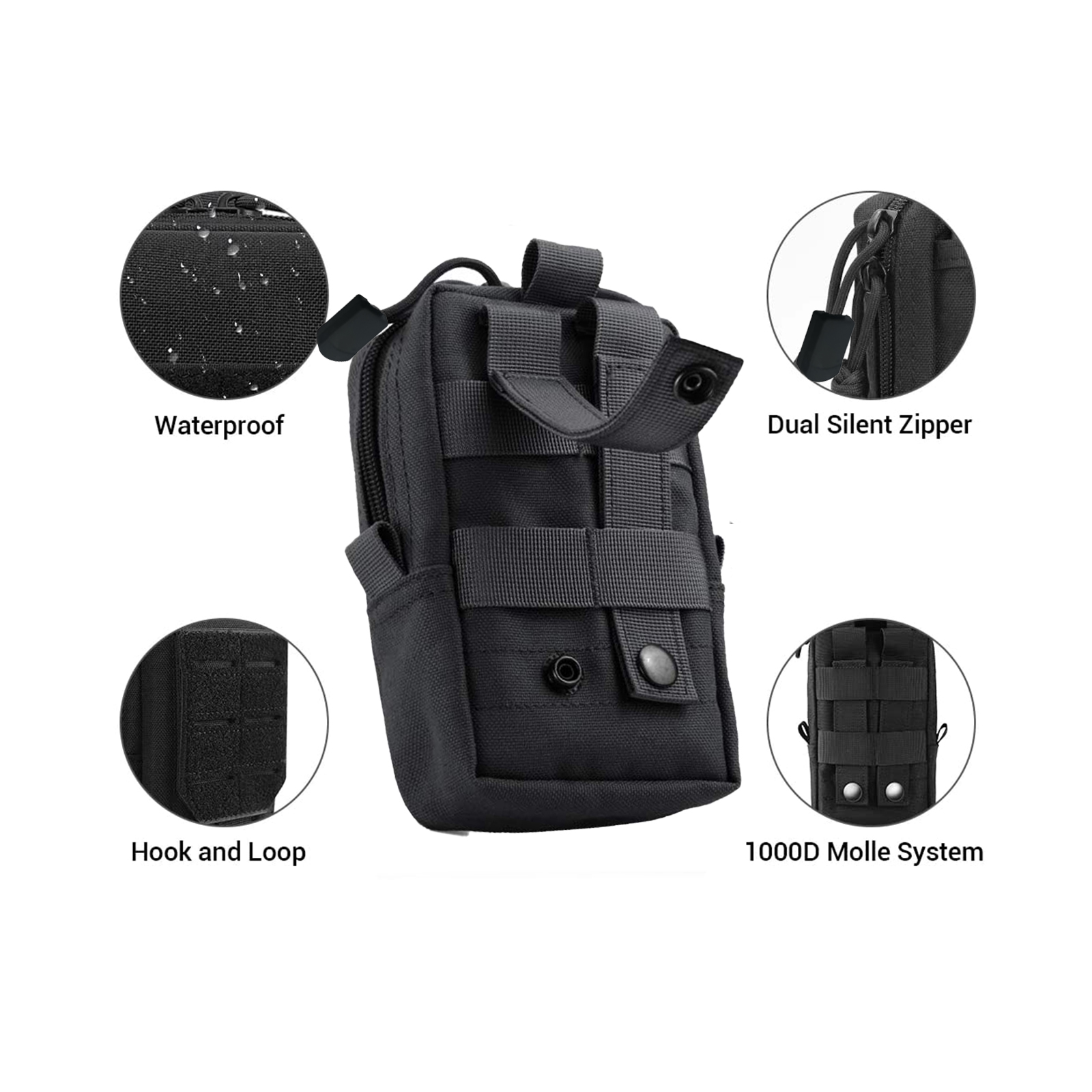 Molle tático bolsa cintura sac - Tactical Vest Men avaliação e preço
