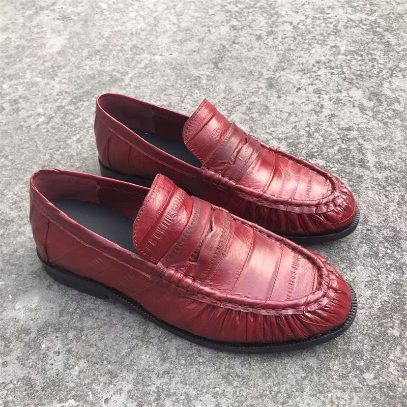 Os novos mocassins são feitos  - Suede Loafers Men avaliação e preço