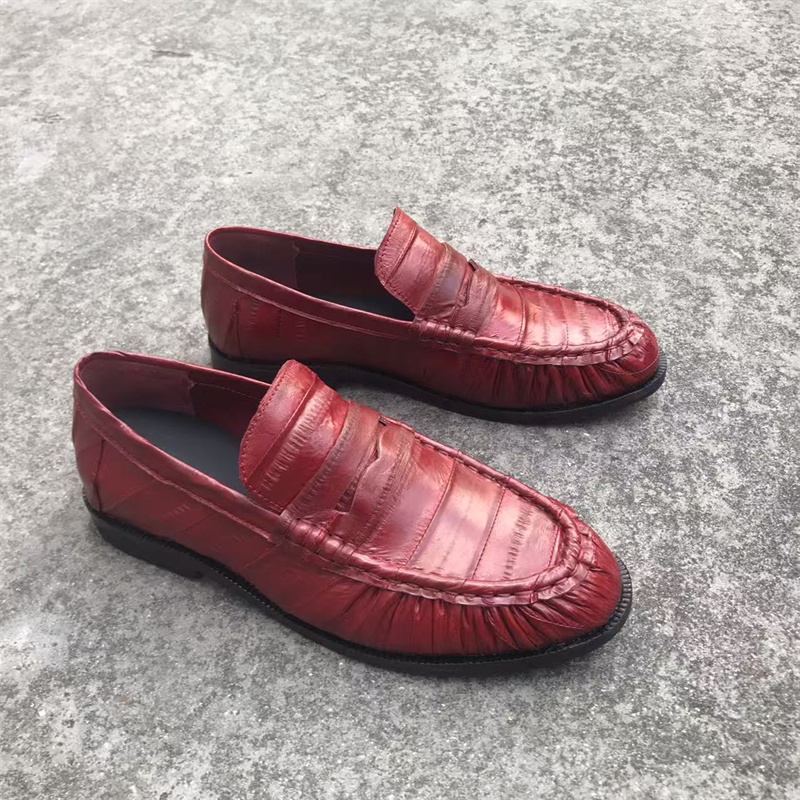 Os novos mocassins são feitos  - Suede Loafers Men avaliação e preço