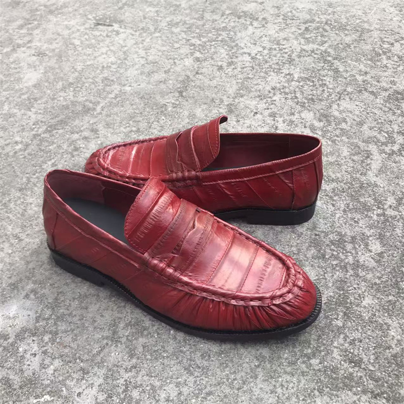 Os novos mocassins são feitos  - Suede Loafers Men avaliação e preço