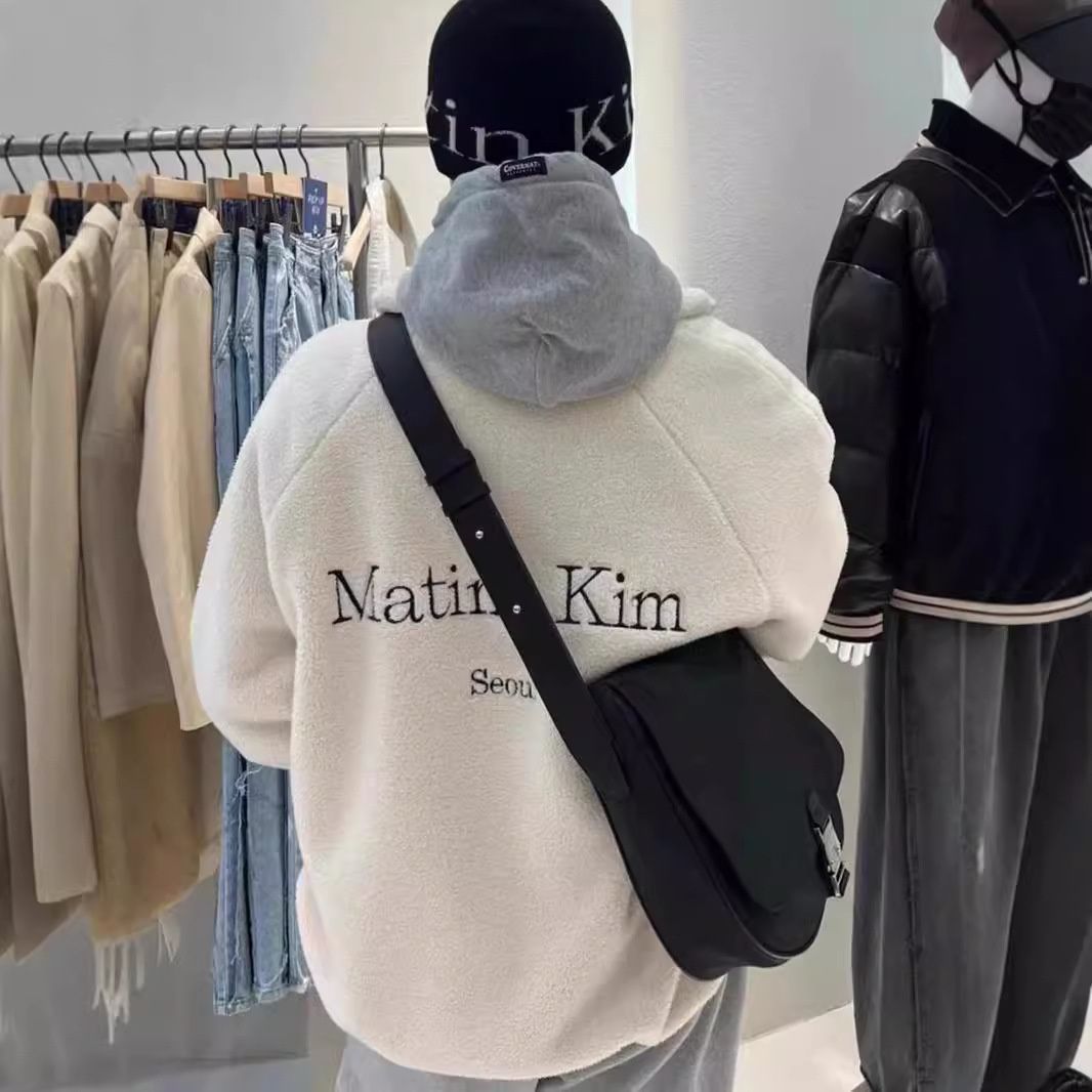 Jaqueta feminina MATIN KIM com - Sherpa Jacket Fleece avaliação e preço