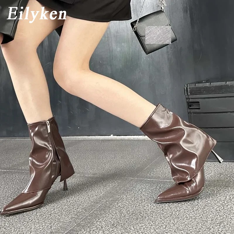 Eilyken Botas femininas de cou - Mens Fashion Modern avaliação e preço
