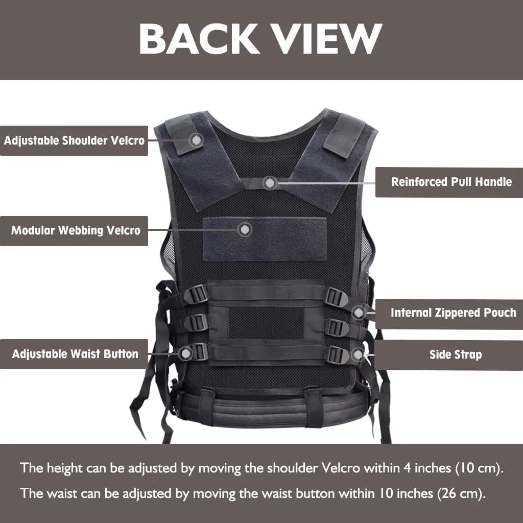 Colete de Airsoft SAMSIER, aju - Tactical Vest Men avaliação e preço