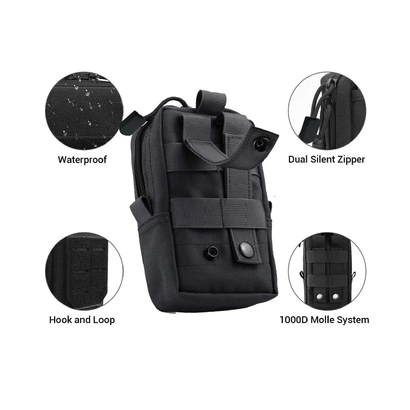 Bolsa Tática Molle para Cintur - Tactical Vest Men avaliação e preço