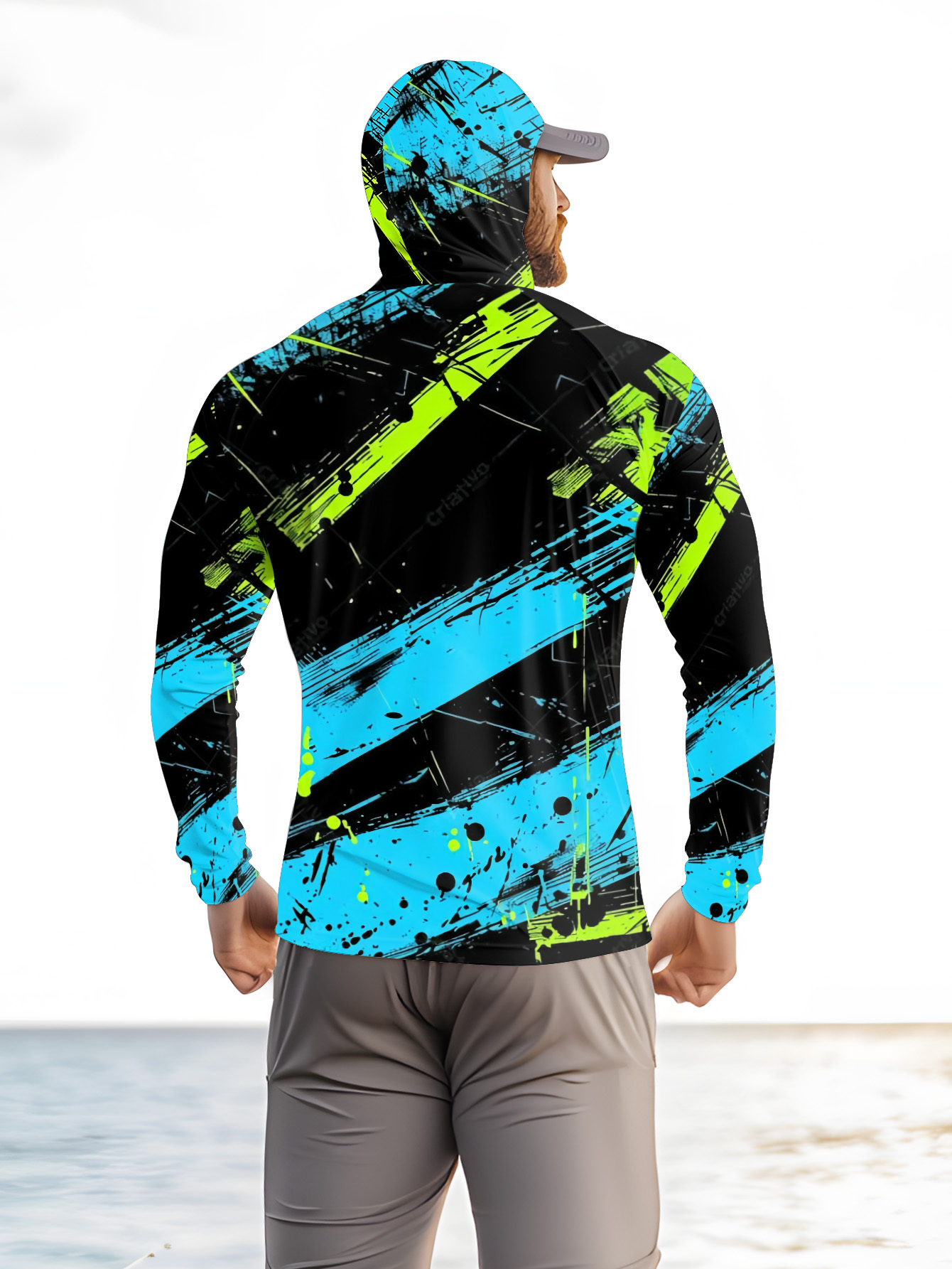 Camiseta de Pesca Masculina de - Men'S Fashion 2025 avaliação e preço
