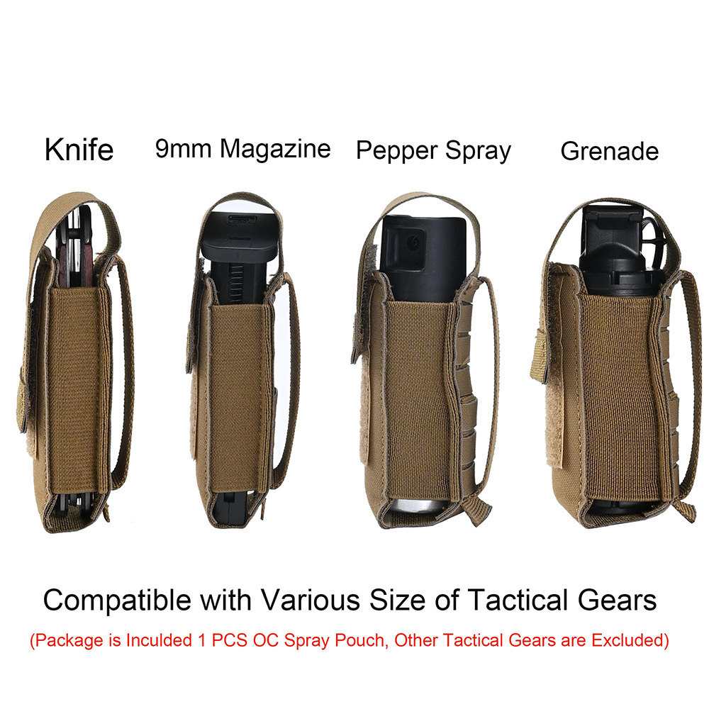 Tactical Molle OC Pepper Spray - Tactical Vest Men avaliação e preço