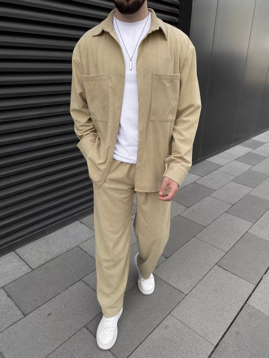 Conjunto Masculino de Corduroy - Men'S Fashion Trousers avaliação e preço