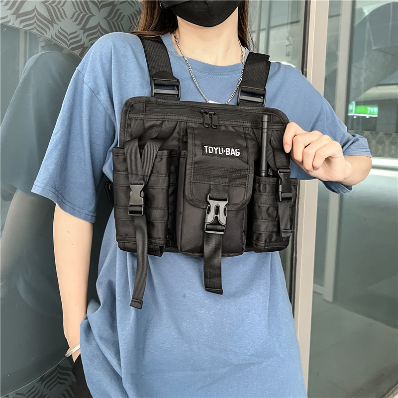 Hip-hop streetwear senhoras sa - Tactical Vest Men avaliação e preço