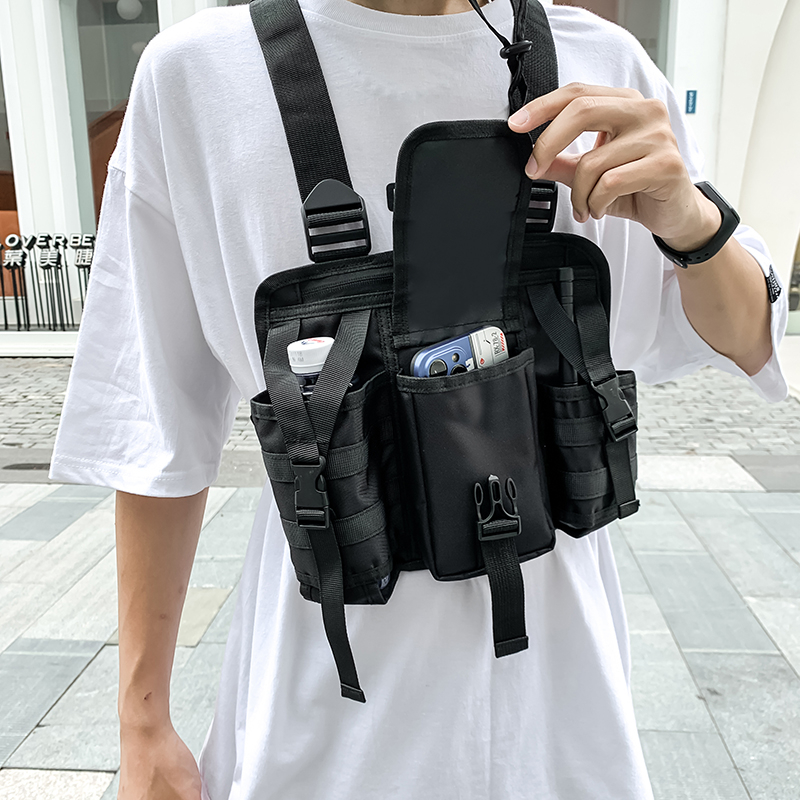 Hip-hop streetwear senhoras sa - Tactical Vest Men avaliação e preço