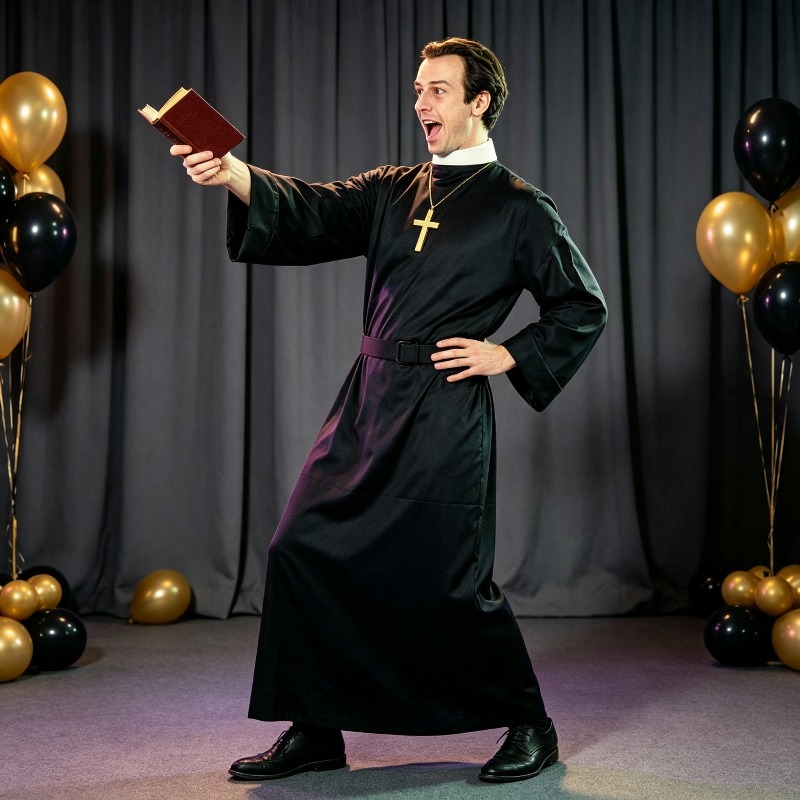 Traje Clássico de Sacerdote Ma - Mens Fashion Modern avaliação e preço