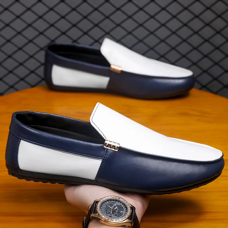 Sapatos de couro da moda para  - Suede Loafers Men avaliação e preço