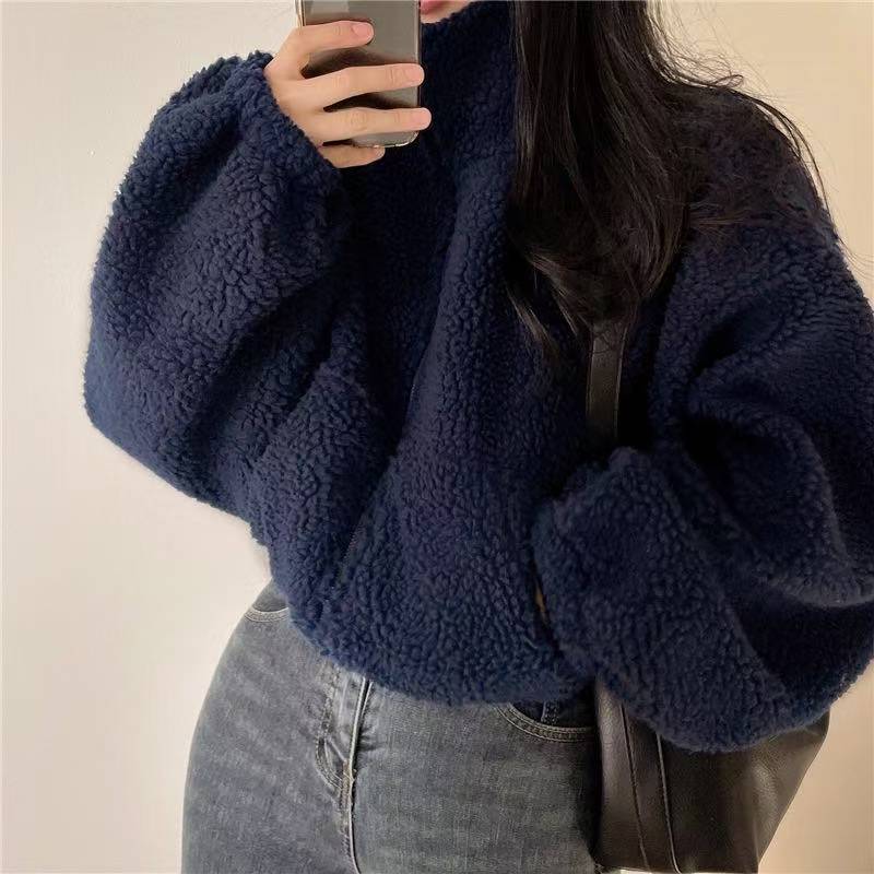 Jaqueta Feminina com Capuz e Z - Sherpa Jacket Fleece avaliação e preço