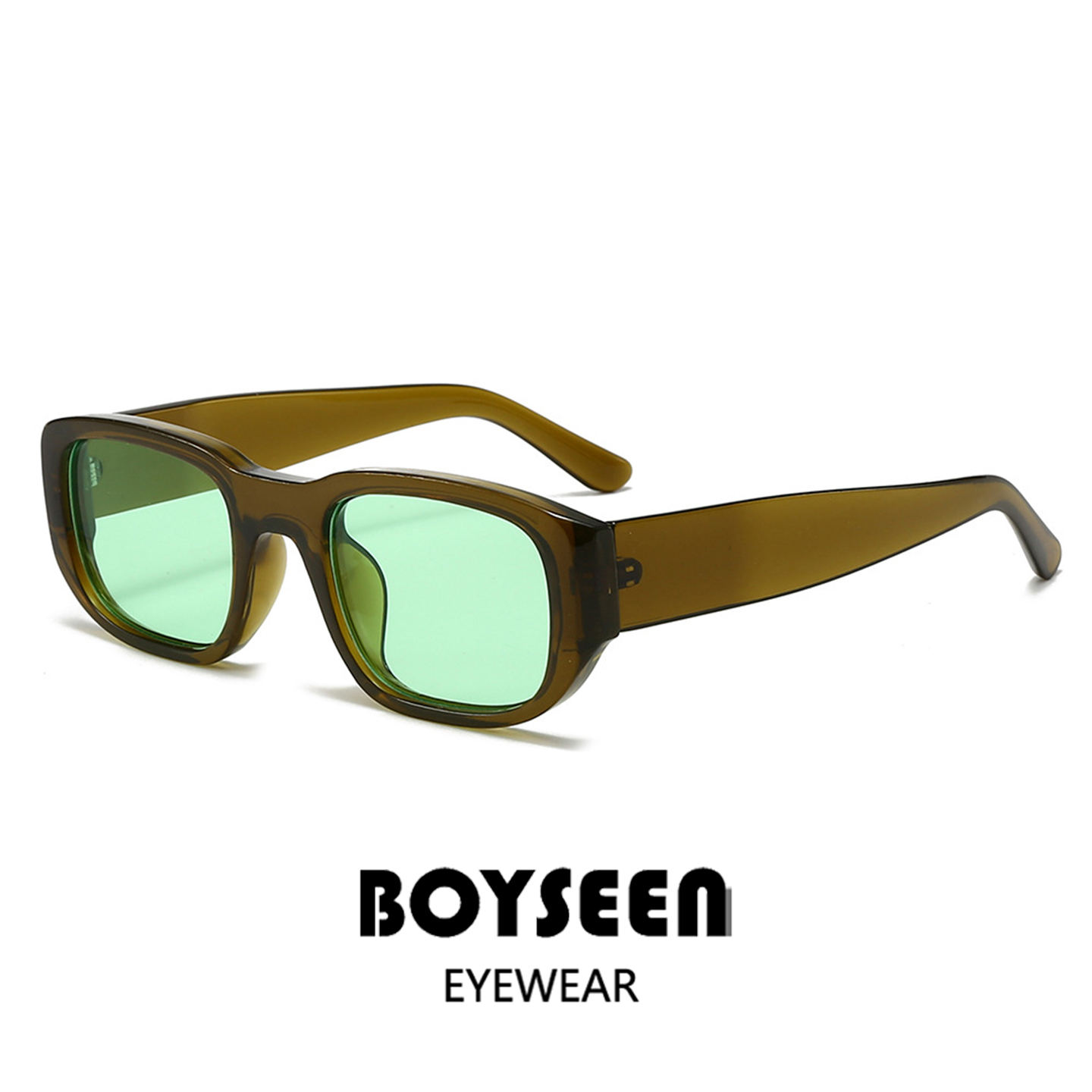 BOYSEEN Óculos de sol retangul - Men'S Fashion And Style avaliação e preço