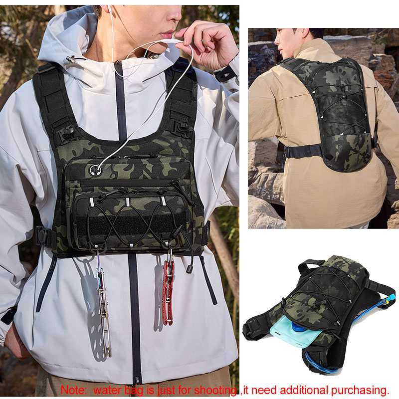 Colete Tático de Peito com Moc - Tactical Vest Men avaliação e preço