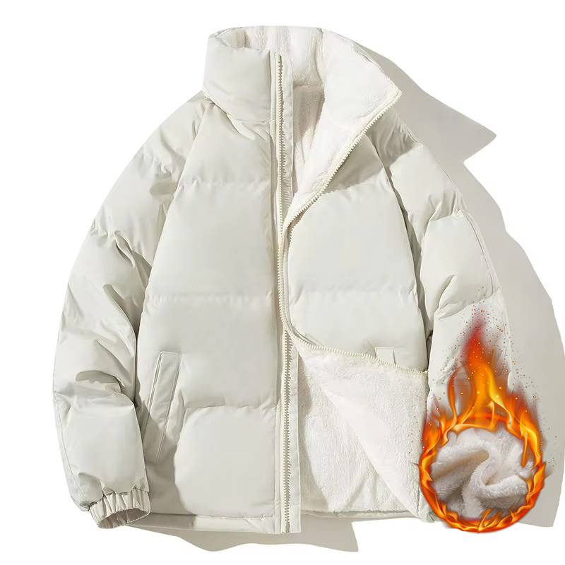 Casal estilo engrossar quente  - Sherpa Jacket Fleece avaliação e preço