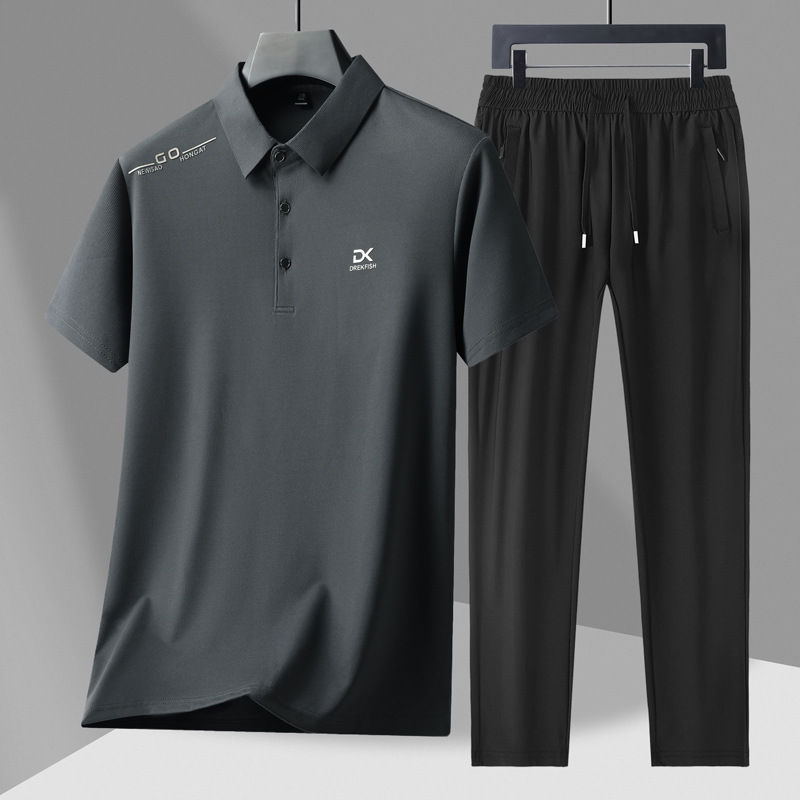 Conjunto de Roupas Casuais Mas - Men'S Fashion Trousers avaliação e preço