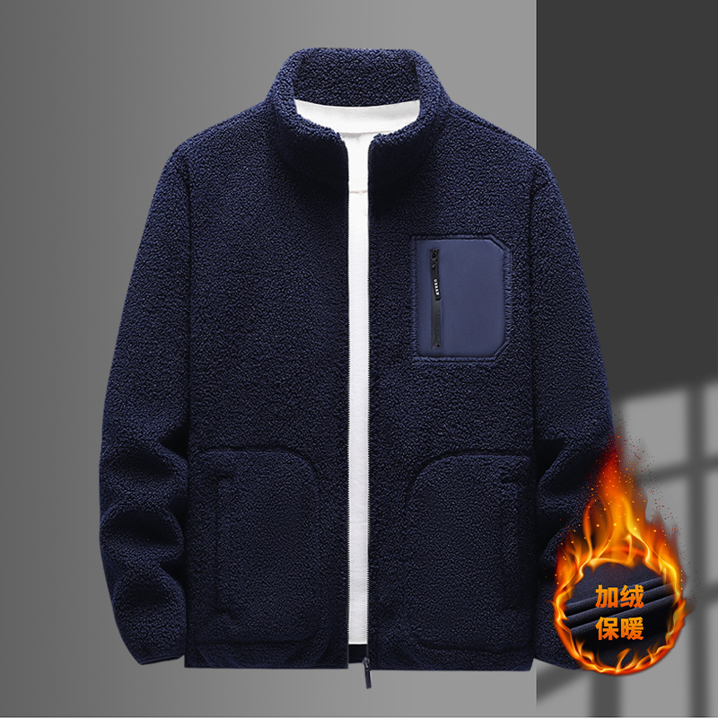 Jaqueta masculina de lã sherpa - Sherpa Jacket Fleece avaliação e preço