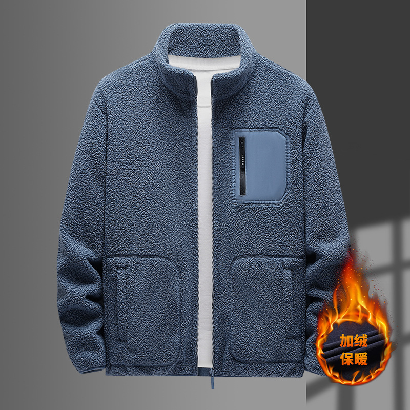 Jaqueta masculina de lã sherpa - Sherpa Jacket Fleece avaliação e preço