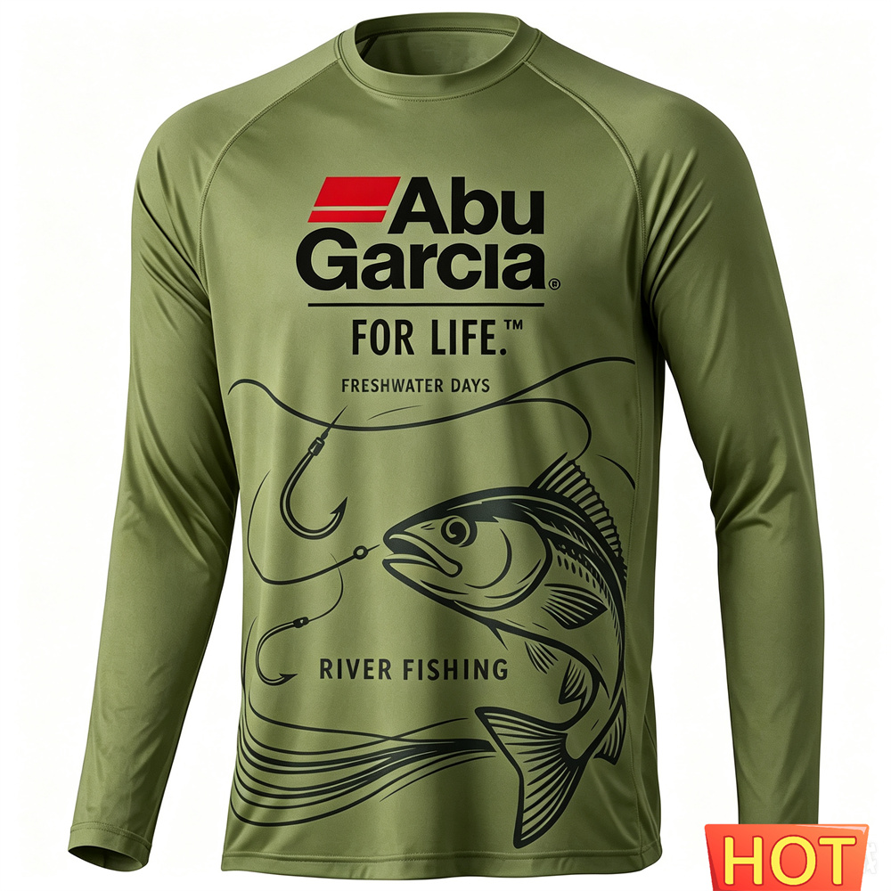 Camiseta Masculina de Pesca de - Men'S Fashion 2025 avaliação e preço