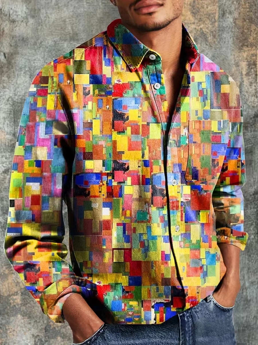 Camisa Casual Masculina de Lin - Men'S Fashion And Style avaliação e preço